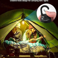Decorative Hanging Bulb with 3 Modes Tent Lamp for Camping Pack of 1