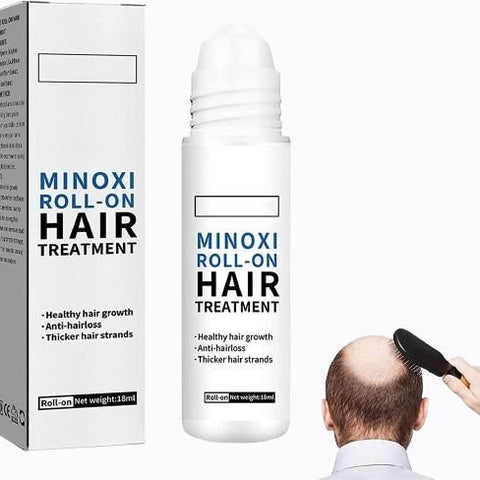 Minoxi Roll-On Hair Treatment Hair Growth Serum For Women & Men