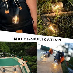 Decorative Hanging Bulb with 3 Modes Tent Lamp for Camping Pack of 1
