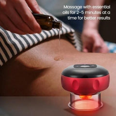 Electric Cupping Therapy Machine with 12 Level Temperature and Suction Cupping Therapy Machine